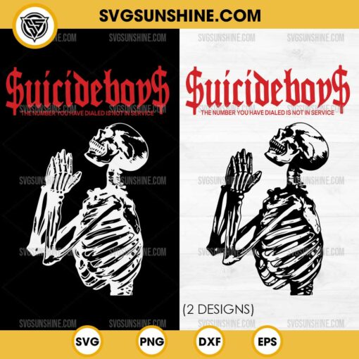 Bundle Suicideboys SVG File, Suicideboys Skeleton SVG, Suicideboys SVG PNG