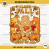 Care Bears I Love Fall PNG, Pumpkin Care Bears Fall PNG, Care Bears Halloween PNG