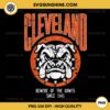 Dawg Pound Cleveland Football PNG, Cleveland Ohio Dawg PNG, Cleveland Browns PNG