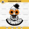 Clown With Flower SVG, The Clown Halloween SVG