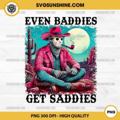 Even Baddies Get Saddies PNG, Jason Voorhees PNG File