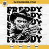 Silhouette Freddy Krueger SVG, Freddy Krueger SVG PNG Cricut File