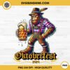 German Bigfoot Sasquatch Lederhose PNG, Funny Oktoberfest 2024 PNG