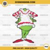 No Head Grinch Body Costume PNG, Funny Grinch Christmas No Head PNG, Grinch Body PNG