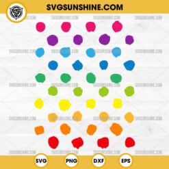 Colorful Polka Dots SVG, Happy International Dot Day SVG