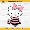 Hello Kitty Bee Pumpkin Halloween SVG