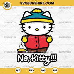 Hello Kitty Eric Cartman SVG, South Park SVG