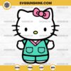 Hello Kitty Nurse SVG PNG File