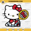 Hello Kitty Tennis SVG, Sport Hello Kitty SVG