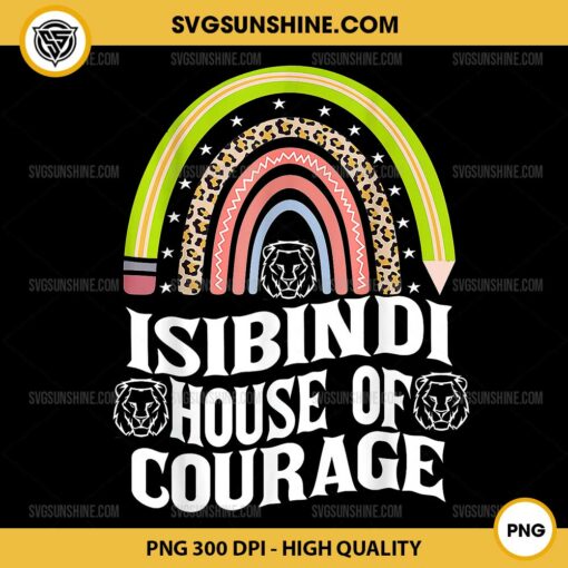 Isibindi House of Courage PNG, RCA House PNG Sublimation