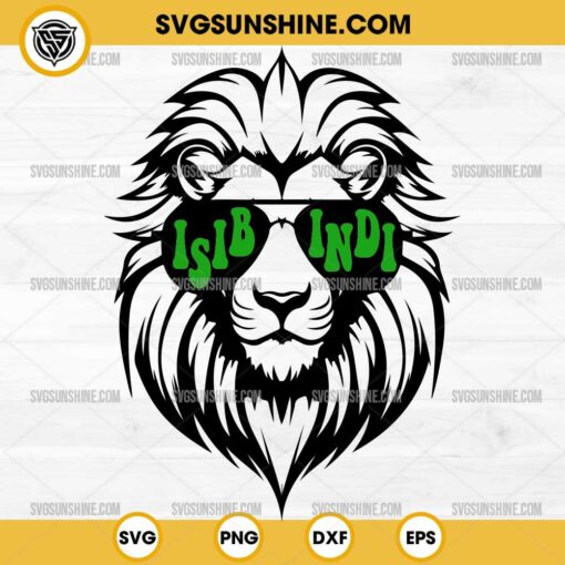 Isibindi Lion with Sunglasses SVG, Isibindi SVG, House of Courage SVG