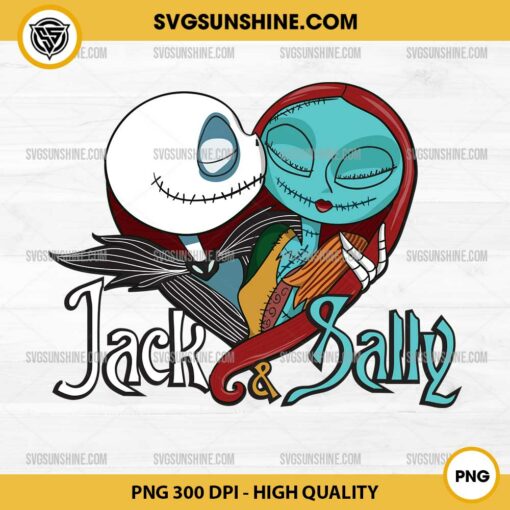 Jack And Sally PNG, Jack Skellington PNG, Sally PNG