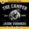 The Camper Est 1980 Jason Voorhees SVG, Friday the 13th SVG, Jason Voorhees SVG