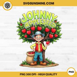 Johnny Appleseed PNG, Apple PNG, Apple Tree PNG