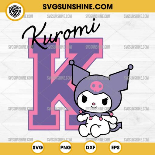 Kuromi Hello Kitty SVG, Kuromi SVG