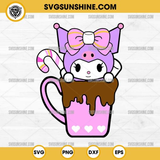 Kuromi SVG, Sanrio Characters SVG, Sweet Kuromi SVG