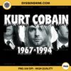 Kurt Cobain PNG Silhouette Vector Clipart