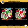 M And M Christmas PNG Bundle, Christmas M&M Chocolate PNG, Christmas Candy PNG