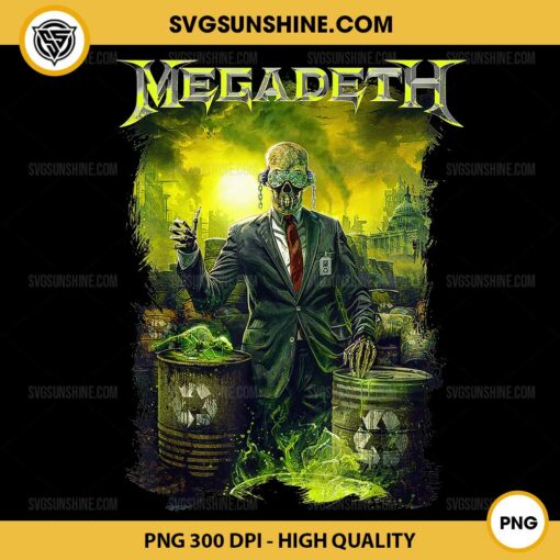 Megadeth PNG, Vic Rattlehead PNG, Metal Band Megadeth PNG Vector Clipart