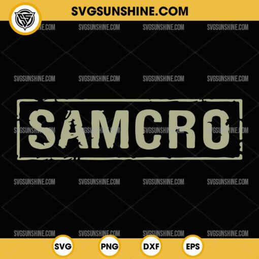 Samcro SVG, Motorcycle Club Biker SVG