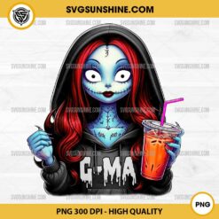 ORIGINAL Sally G-Ma PNG File, Halloween Grandma PNG, The Nightmare Before Christmas PNG