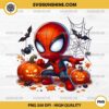 Spider-Man Pumpkin Halloween PNG File