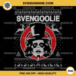 Svengoolie Ugly Christmas Sweater PNG