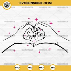 Taylor Swift Hand Heart SVG, Swiftie SVG