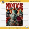 The Clown Pennywise PNG Designs, It Horror Movie PNG Sublimation