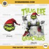 Thug Life Grinch PNG File, Grinchmas PNG, Grinch Head PNG, Christmas Thug Life PNG Bundle