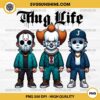 Chibi Horror Thug Life PNG, Thug Life Jason Voorhees PNG, Thug Life Pennywise PNG, Thug Life Michael Myers PNG