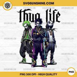 Thug Life Tim Burton Characters PNG, Jack Skellington Thug Life PNG, Beetlejuice Thug Life PNG, Edward Scissorhands Thug Life PNG