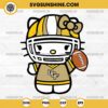 UCF Knights Hello ⁪Kitty Football SVG PNG File