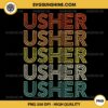 Vintage Usher PNG, Singer Usher PNG, Rapper Usher PNG File Instant Digital Download