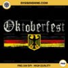 Vintage Oktoberfest German Flag PNG, German Drinking Festival PNG, Oktoberfest PNG