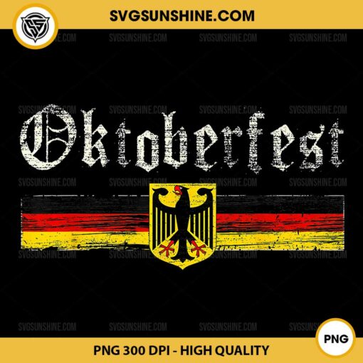 Vintage Oktoberfest German Flag PNG, German Drinking Festival PNG, Oktoberfest PNG