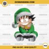 Son Goku Merry Christmas PNG, Santa Goku Dragon Ball Christmas PNG