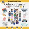 Bundle Gilmore Girls SVG PNG, Stars Hollow Inhabitants PNG, Stars Hollow Gazebo, Gilmore Girls SVG PNG 10 Designs