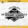 New York Mets 2024 World Series SVG, New York Mets 2024 SVG PNG Cricut Silhouette