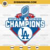 2024 World Series Champions Los Angeles Dodgers SVG, Los Angeles Dodgers World Series 2024 SVG PNG