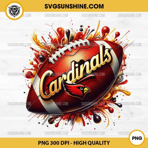 Arizona Cardinals PNG Sublimation Designs