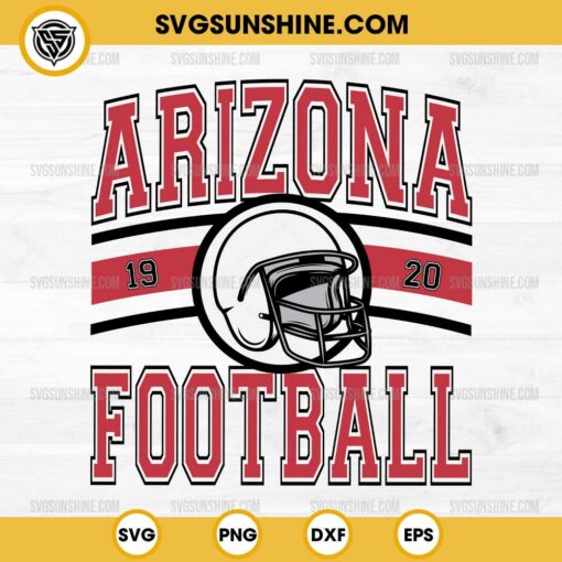 Arizona Football SVG, Arizona Cardinals Est 1920 SVG, Arizona Cardinals SVG