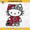 Atlanta Falcons Hello Kitty SVG PNG File