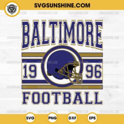 Baltimore Football SVG, Baltimore Ravens Est 1996 SVG, Baltimore Ravens SVG