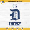 Big D Energy SVG, Detroit Tigers SVG