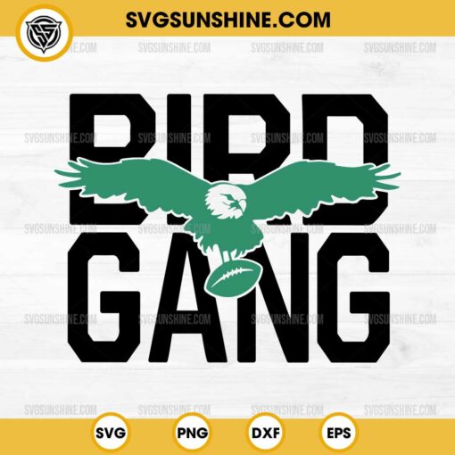 Bird Gang SVG, Eagle Football SVG, Philadelphia Eagles SVG