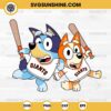 Bluey Bingo San Francisco Giants SVG PNG File