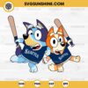 Bluey Bingo Seattle Mariners SVG PNG File