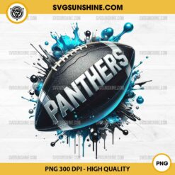 Carolina Panthers PNG Sublimation Designs