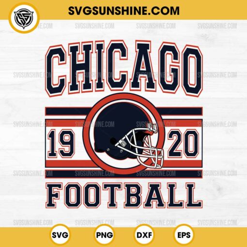 Chicago Bears Football SVG, Chicago Bears Est 1920 SVG, Chicago Bears SVG